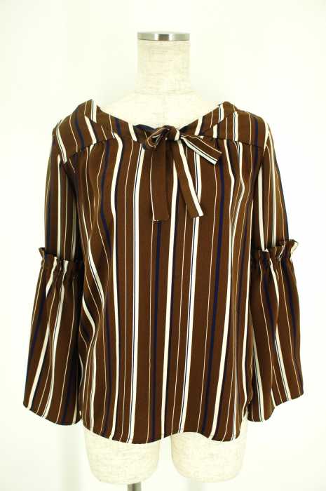 Rope' Picnic （ロペピクニック） 2WAY　ストライプブラウス レディース トップス