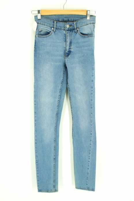 CHEAP MONDAY  （チープマンデー） Second Skin Stonewash Blue レディース パンツ