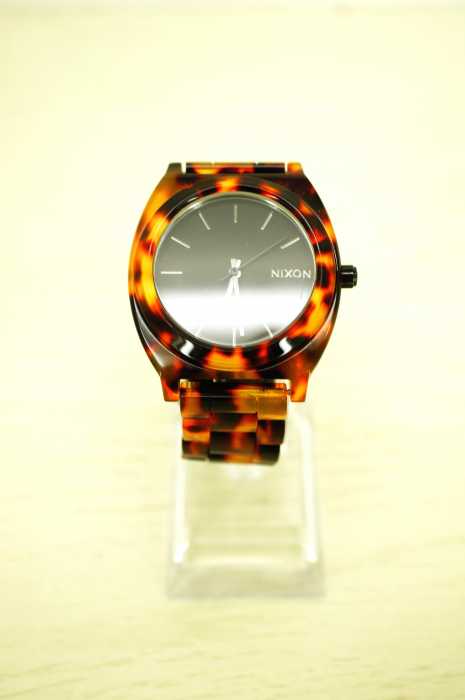 NIXON // THE TIME TELLER ACETATE ☆べっ甲柄 Time Teller Acetate Watch | Tortoise | Unisex Acetate – Nixon US