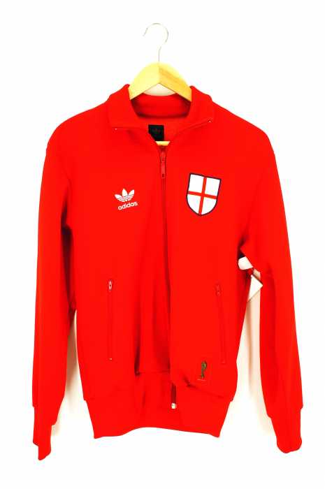adidas(アディダス) ENGLAND TRACK TOP ジャケット RED メンズ トップス