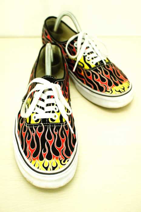 VANS （バンズ ） Authentic Mash Up Flames メンズ シューズ