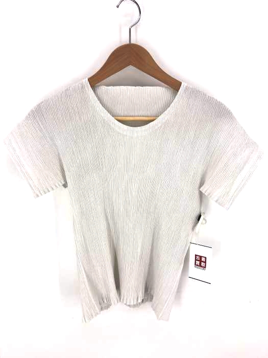 ISSEY MIYAKE WHITE LABEL(イッセイミヤケ) プリーツブラウス レディース トップス