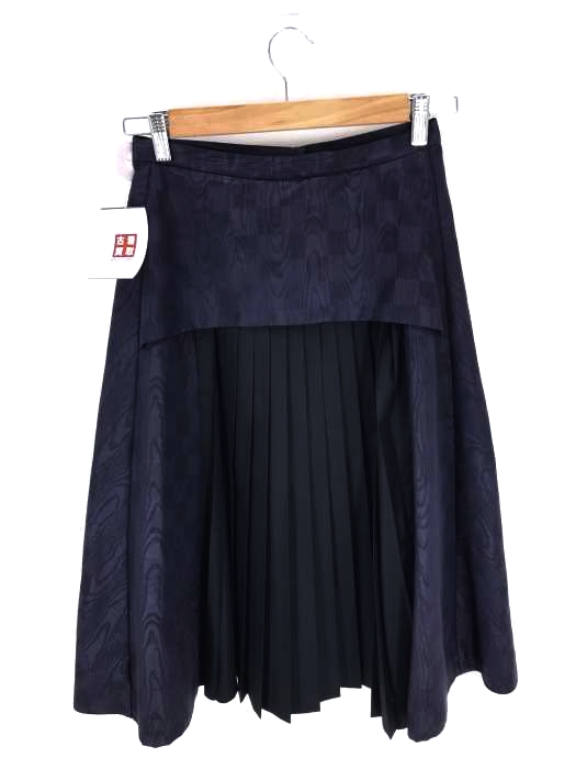 TOGA PULLA（トーガプルラ） 切替 チェック プリーツ デザイン スカート レディース スカート