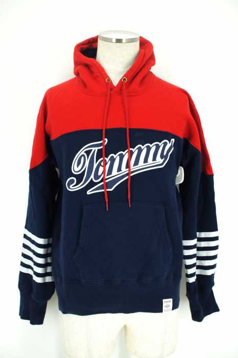 TOMMY (トミー) プリント プルオーバーパーカー メンズ トップス