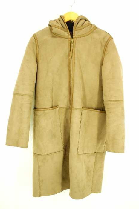 Zara Basic ザラベーシック リバーシブルムートンコート レディース アウター ブランド古着買取販売バズストア