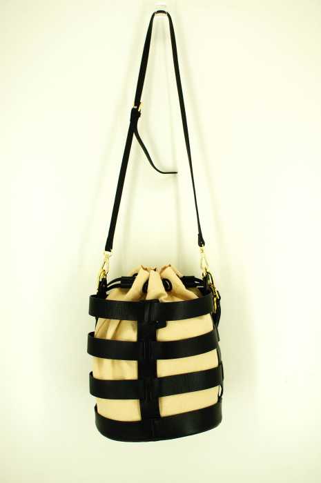 SMIR NASLI Gem.（サミールナスリジェム） Line Leather Hobo Bag レディース バッグ