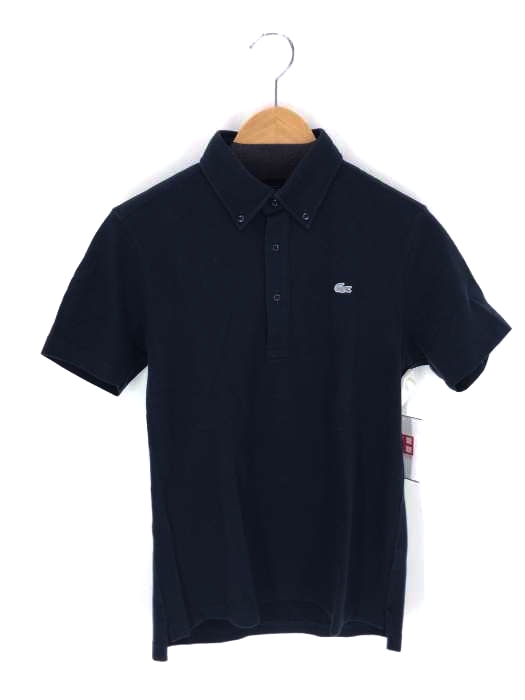LACOSTE（ラコステ） 半袖ボタンダウンビズポロシャツ 銀ワニ メンズ トップス