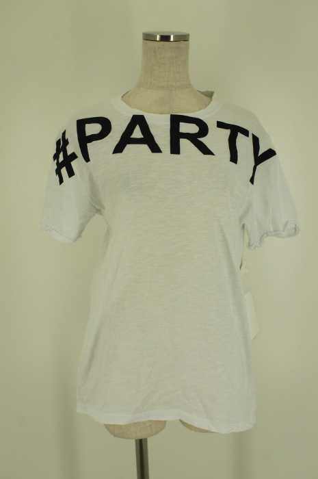 LONDON INK (ロンドンインク) #PARTYプリントTシャツ レディース トップス