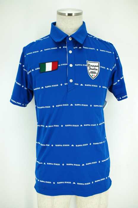 kappa (カッパ) ワッペン付きポロシャツ メンズ トップス