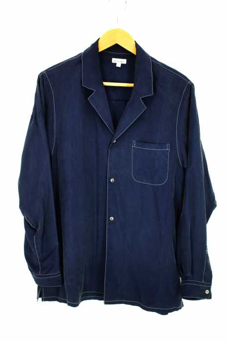 Steven Alan (スティーブンアラン) オープンカラーシルクシャツ メンズ トップス