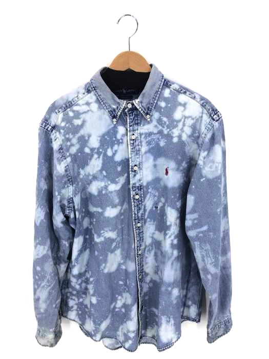 RALPH LAUREN（ラルフローレン） クラシックフィット タイダイ 長袖 ボタンダウンシャツ メンズ トップス