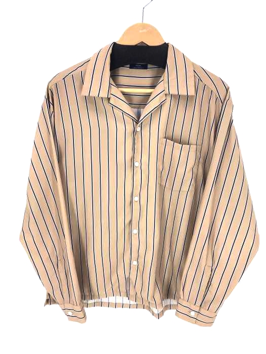 ITEMS URBAN RESEARCH（アイテムズ アーバンリサーチ） オープンストライプシャツ メンズ トップス