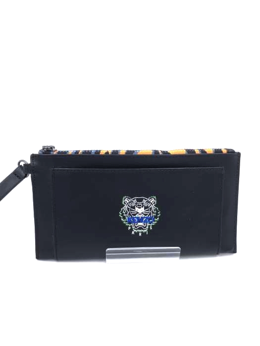 KENZO(ケンゾー) ロゴプリント カウレザー財布 メンズ 財布・ケース