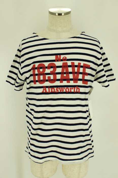 PACIFIC ATHELETIC CO. () ボーダープリントTシャツ メンズ トップス