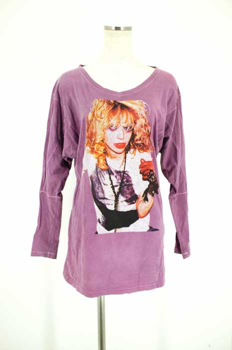 HYSTERIC GLAMOUR （ヒステリックグラマー） Courtney Love 　プリント レディース トップス