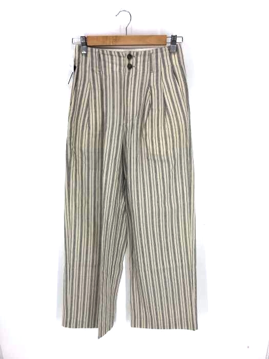 SPICK＆SPAN（スピックアンドスパン） ストライプワイドパンツ3 レディース パンツ
