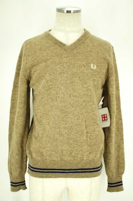 FRED PERRY （フレッドペリー） シェットランドVネックニット メンズ トップス