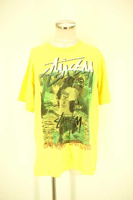 STUSSY (ステューシー) プリント半袖Tシャツ メンズ トップス