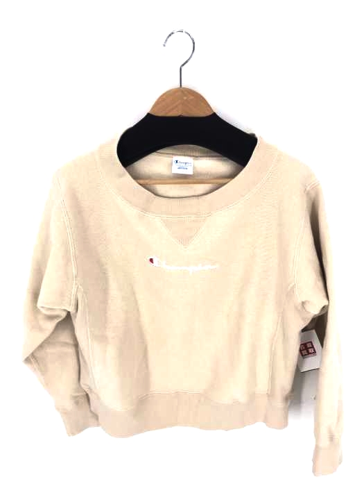 Champion（チャンピオン） REVERSE WEAVEボートネックスウェットプルオーバー レディース トップス