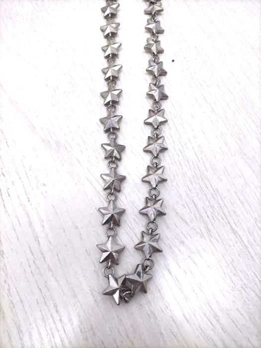 USED古着（ユーズドフルギ） スターシルバーウォレットチェーン メンズ アクセサリー