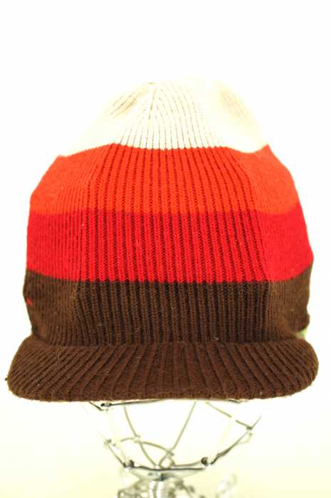 KANGOL （カンゴール） ロゴ刺繍ツバ付きニット帽子 メンズ 帽子