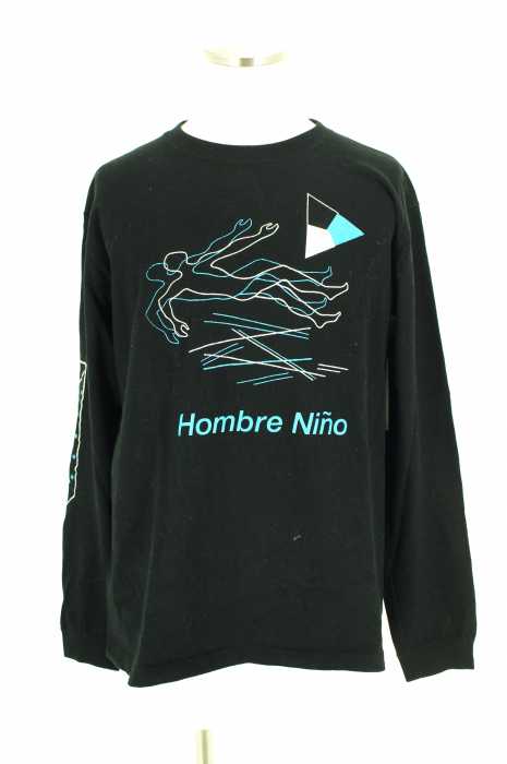 hombre Nino （オンブレニーニョ） プリントロングスリーブカットソー メンズ トップス