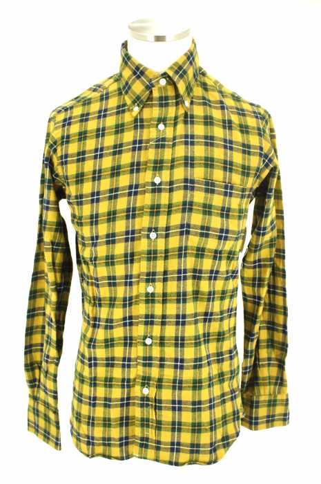 individualized shirts（インディヴィジュアライズドシャツ） STANDARD FIT チェック柄フランネルシャツ メンズ トップス