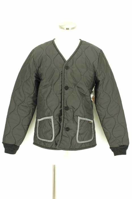 LAVENHAM （ラベンハム） ノーカラーキルティングジャケット メンズ アウター