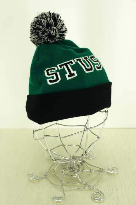 STUSSY （ステューシー） ロゴ入りニットキャップ メンズ 帽子