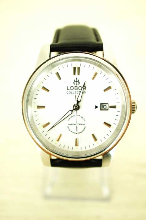 LOBOR（ロバー） NEW YORK WOOSTER BLACK メンズ 腕時計