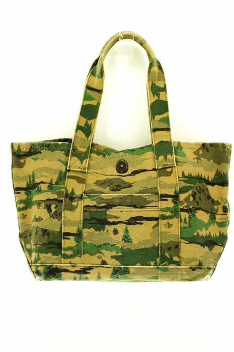 MAHARISHI（マハリシ） カモ柄ミニトートバッグ メンズ バッグ