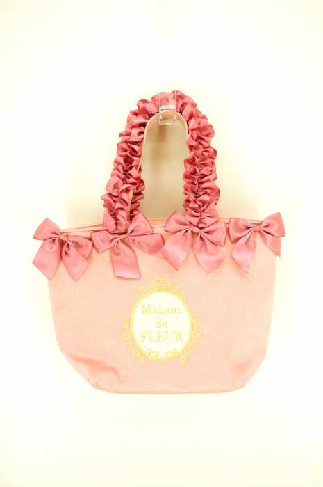 Maison de FLEUR（メゾンドフルール） リボン付きハンドバッグ レディース バッグ