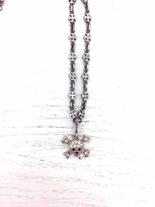 Loree Rodkin（ローリーロドキン） スカルボーンヘッドペンダントネックレス メンズ アクセサリー