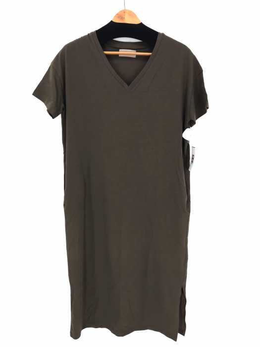 AZUL by moussy（アズールバイマウジー） オーガニックコットンVネックワンピース レディース ワンピース