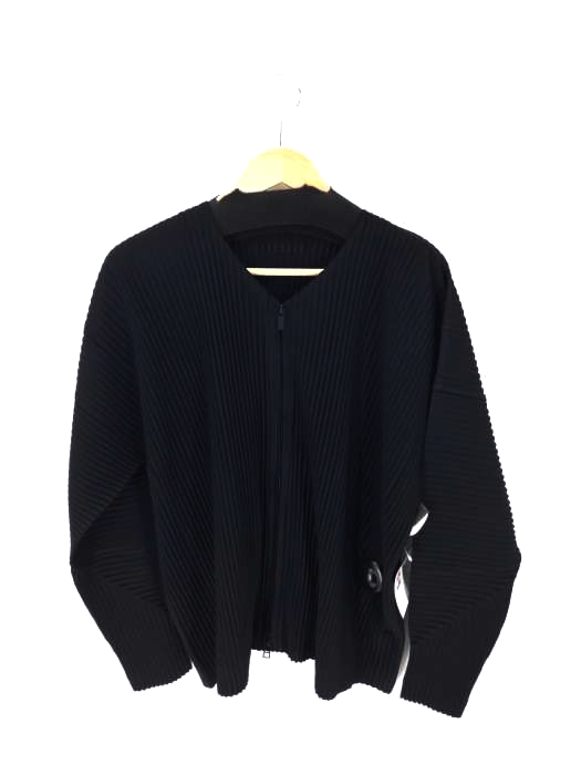 HOMME PLISSÉ ISSEY MIYAKE（オムプリッセ イッセイミヤケ） MONTHLY COLOR MARCH Vネック長袖カーディガン メンズ トップス