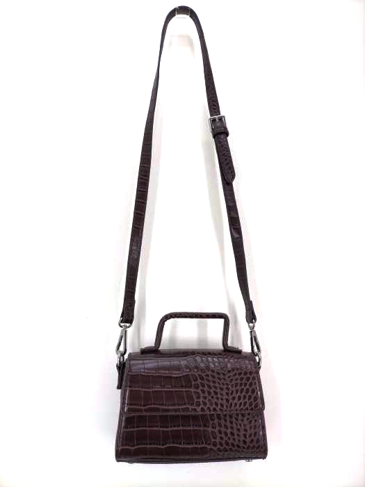 ZARA(ザラ) 型押しミニショルダーバッグ レディース バッグ