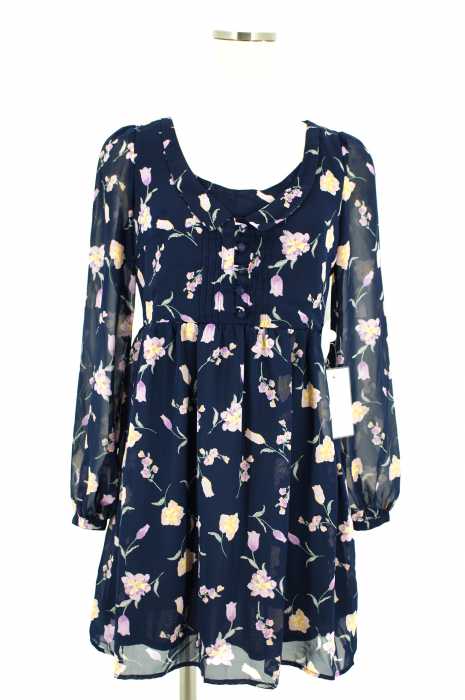 dazzlin （ダズリン） 花柄シフォンワンピース レディース ワンピース