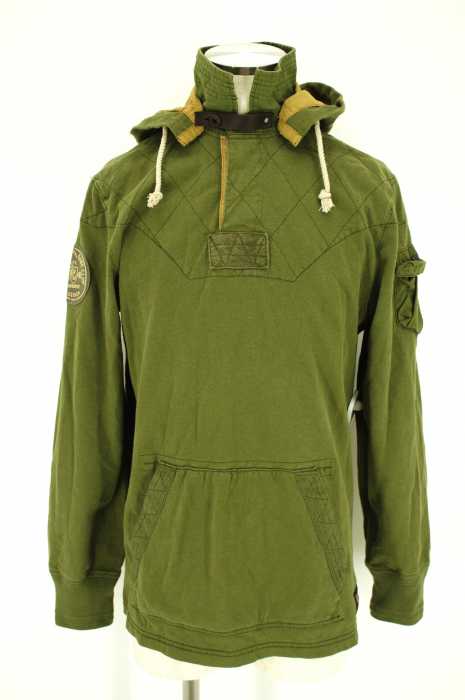 Polo by RALPH LAUREN (ポロバイラルフローレン) R.L.P.Cライン キルティングステッチデザインパーカー メンズ トップス