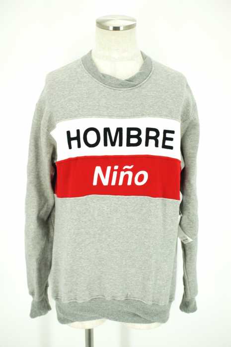 HOMBRE Nino (オンブレニーニョ) TWIAT RIB CREW NECK スウェット メンズ トップス
