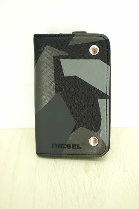DIESEL (ディーゼル) 総柄キーケース メンズ ファッション雑貨