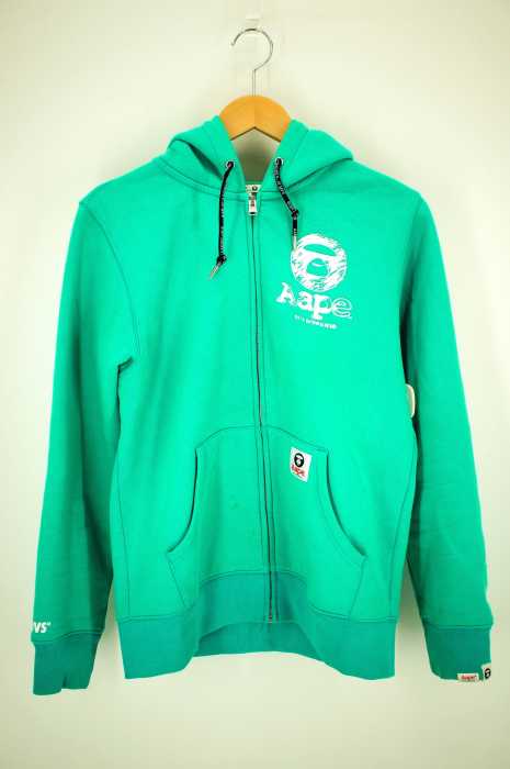 A BATHING APE (アベイシングエイプ) プリントジップアップパーカー メンズ トップス