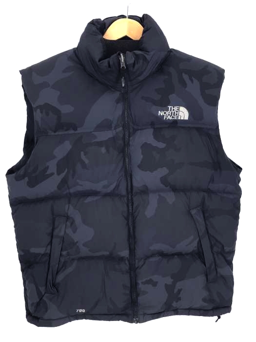 THE NORTH FACE（ザノースフェイス） NUPTSE VEST ヌプシベスト カモフラージュ メンズ アウター
