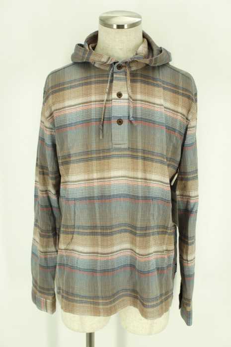 patagonia (パタゴニア) 総柄プルオーバーオーガニックコットンパーカー メンズ トップス