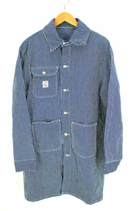 POINTER（ポインター） ストライプ柄ロングカバーオール メンズ アウター