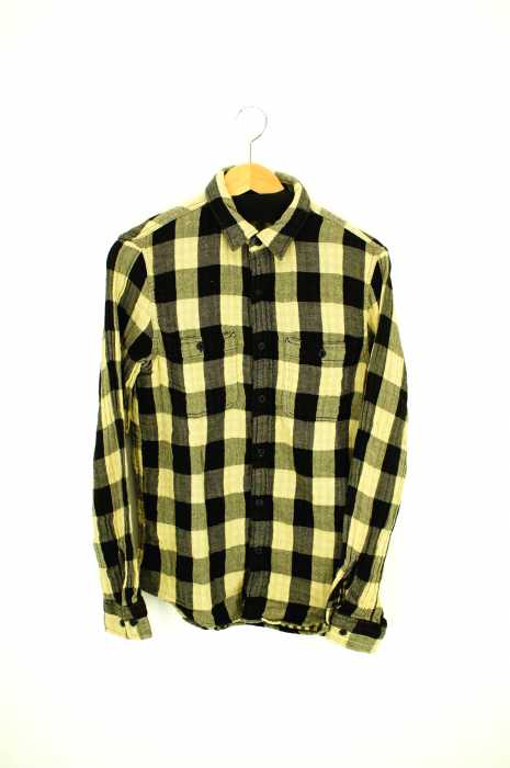 DENIM & SUPPLY RALPH LAUREN (デニムアンドサプライ ラルフローレン) ブロックチェックガーゼコットンシャツ メンズ トップス