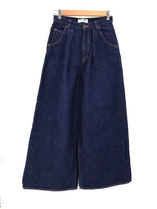 SLOBE IENA（スローブイエナ） ワイドデニムパンツ　17aw レディース パンツ