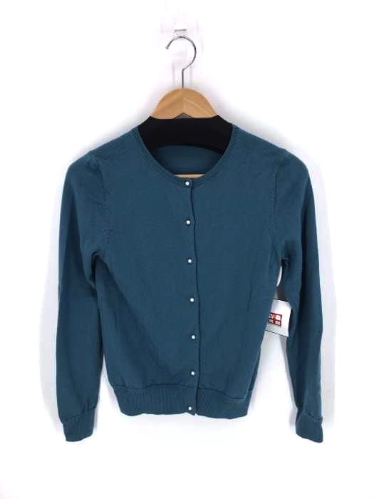 UNITED ARROWS green label relaxing（ユナイテッドアローズグリーンレーベルリラクシング） ウールクルーネックカーディガン レディース トップス