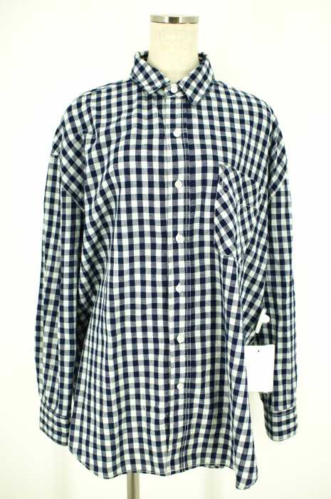 moussy （マウジー） 15SS　チェックボタンシャツ レディース トップス