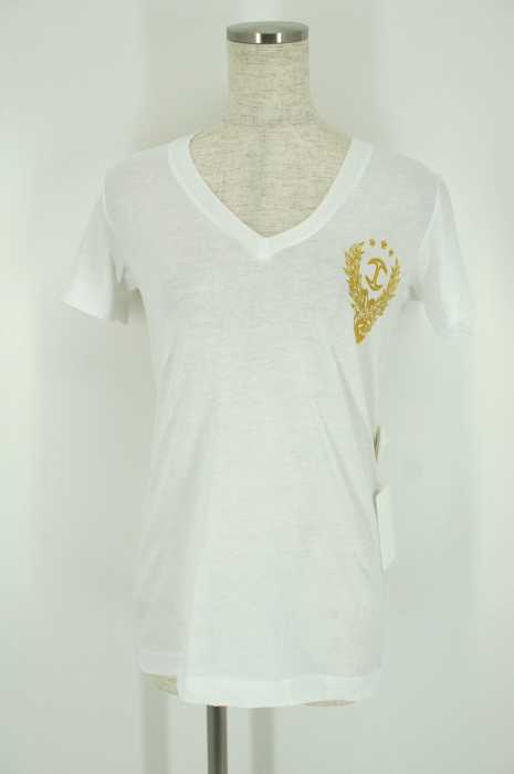 Just Cavalli （ジャストカヴァリ） 胸プリント Tシャツ レディース トップス