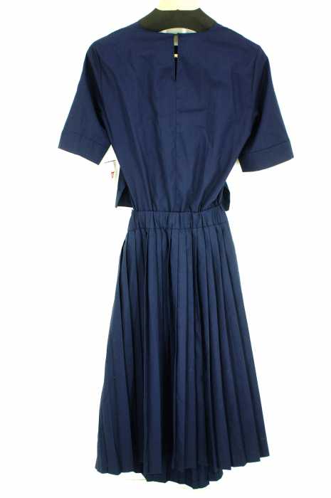 ZARA WOMAN （ザラ ウーマン） プリーツドッキングワンピース レディース ワンピース